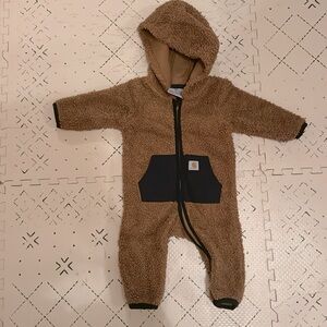 Carhartt baby Sherpa coverall bunting